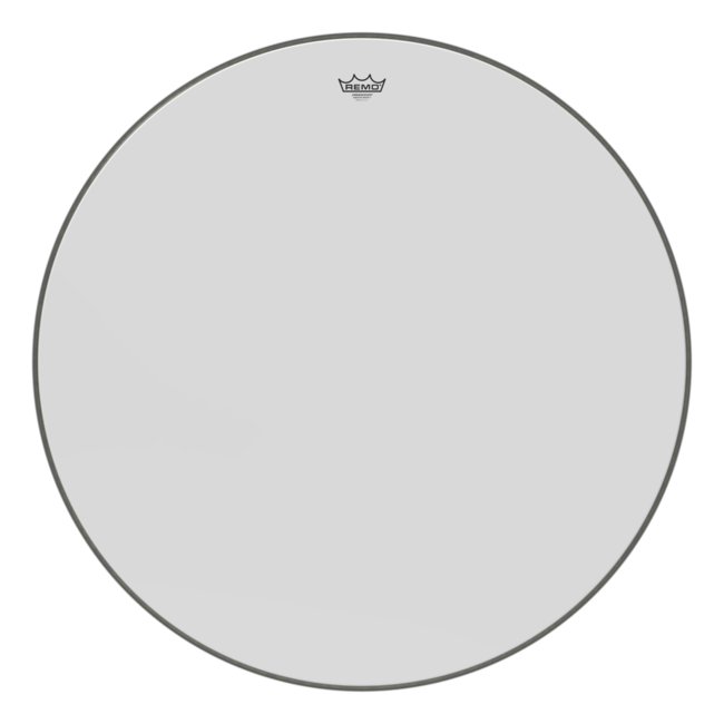Remo - BR-1236-00- - **Special Order**, Bass Drum, Ambassador, Smooth White, 36" Diameter