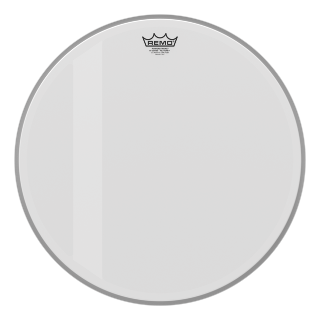 Remo - P3-1122-00-FLT - Bass Drum, Powerstroke 3, Coated, Felt Tone, 22" Diameter