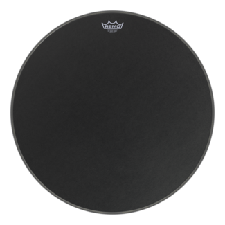 Remo Remo - P3-1826-ES- - Bass Drum, Powerstroke 3, Ambassador, Black Suede, 26" Diameter