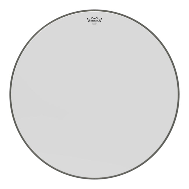 Remo - BB-1228-MP- - **Special Order**, Bass Drum, Emperor, Smooth White, 28" Diameter, Mp