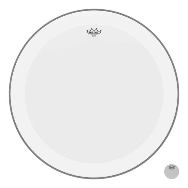 Remo - ES-0810-10- - **Special Order**, Batter, Ambassador, Black Suede, 10" Diameter, Black Dot Bottom