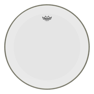 Remo Remo - P3-1223-C2- - Bass Drum, Powerstroke 3, Smooth White, 23" Diameter, 2-1/2" Impact Patch