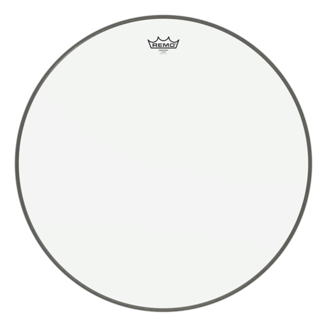 Remo - BB-1326-00- - Bass Drum, Emperor, Clear, 26" Diameter