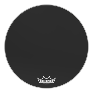 Remo Remo - PM-2430-MP- - Bass Drum, Powermax 2, Ebony, 30" Diameter, Mp