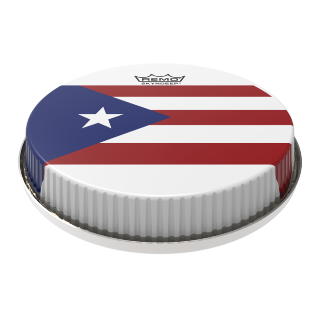 Remo - M6-R850-S5-SD007 - Bongo Drumhead, R-Series, 8.50", Skyndeep, "Tiger Stripe" Graphic