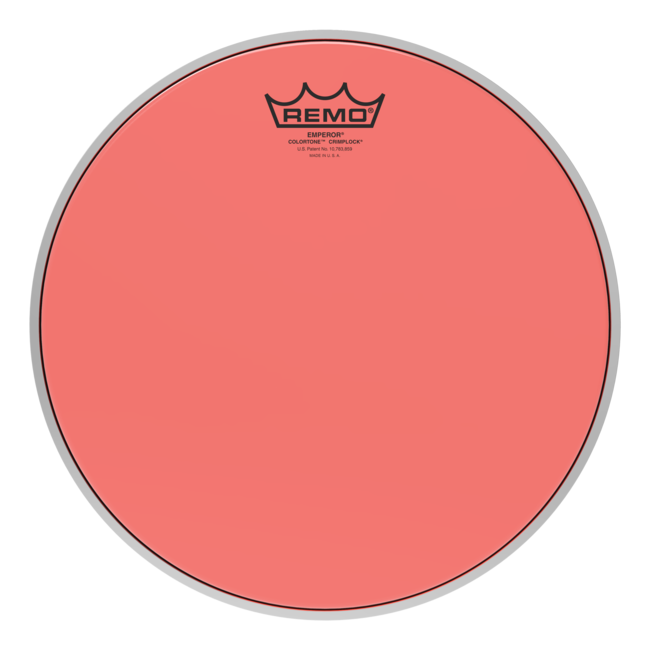 Remo - BE-0312-CT-YEMP - Batter, Emperor, Colortone, Crimplock, 12" Diameter, Yellow