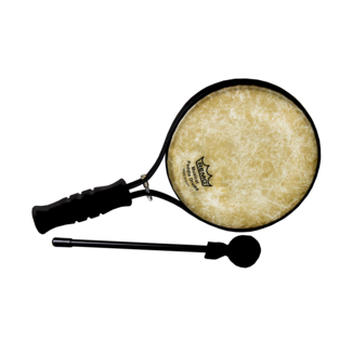 Remo Remo - PD-0810-00-SD099 - Paddle Drum, Skyndeep Fiberskyn Head, 8" And 10'' Diameter (Includes 1 Key, 2 Mallets And 3 Ball Pack)
