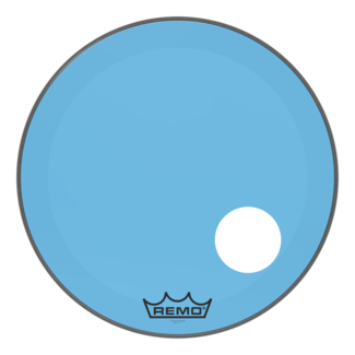 Remo Remo - P3-1324-CT-GN - Bass Drum, Powerstroke 3, Colortone, 24" Diameter, Green
