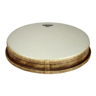Remo Remo - DA-3387-SD-001 - **Special Order**, Doumbek Drumhead, S Series, Skyndeep, 8.75" Diameter, 3/8" Collar, Thin Hoop, 'Fish Skin' Graphic