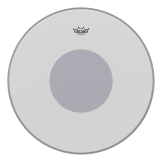 Remo Remo - P3-1124-C2- - Bass Drum, Powerstroke 3, Coated, 24" Diameter, 2-1/2" Impact Patch