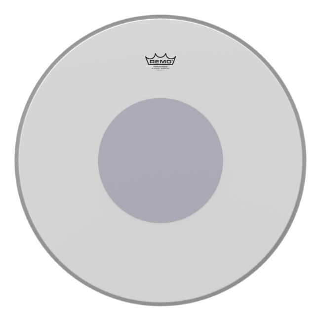 Remo - P3-1124-C2- - Bass Drum, Powerstroke 3, Coated, 24" Diameter, 2-1/2" Impact Patch