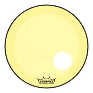 Remo Remo - P3-1324-CT-BU - Bass Drum, Powerstroke 3, Colortone, 24" Diameter, Blue