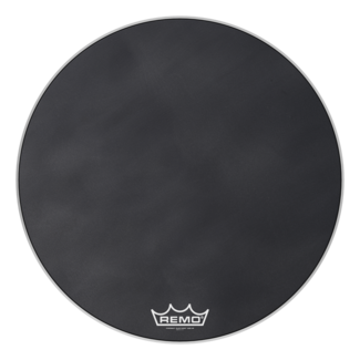 Remo Remo - PM-1414-MP- - Bass Drum, Powermax, Ebony, 14" Diameter, Mp
