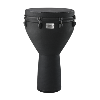 Remo Remo - DJ-0016-05- - Djembe, Mondo, Key-Tuned, 16" X 27", Skyndeep Fiberskyn, Contour Tuning Brackets, Earth Finish