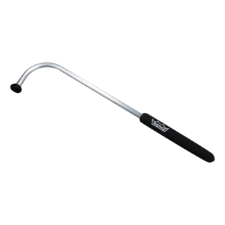 Remo Remo - TD-1008-70- - Mallet, Talking Drum, 8"X.375", Aluminum Curved Stick, Plastic Tip, 5.5" Foam Handle, Black