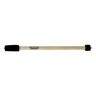 Remo Remo - HK-1212-01- - Mallet, Single, Flat Head, 1/2" X 12", Wood Handle, Soft Foam, Thick Velvet Cover, Gray