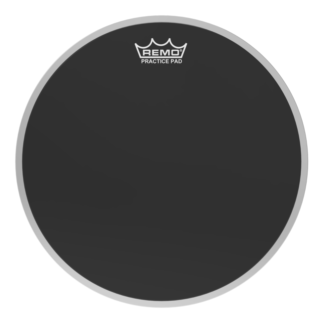Remo - ES-0020-00- - **Special Order**, Batter, Ambassador, Ebony, 20" Diameter