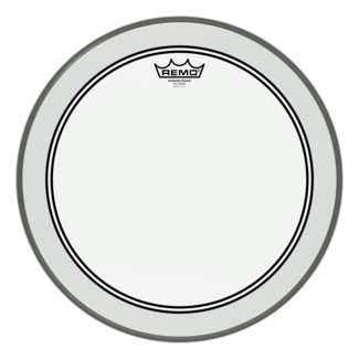 Remo Remo - P3-1316-C1- - **Special Order**, Bass Drum, Powerstroke 3, Clear, 16" Diameter, 2-1/2" Impact Patch, No Stripe