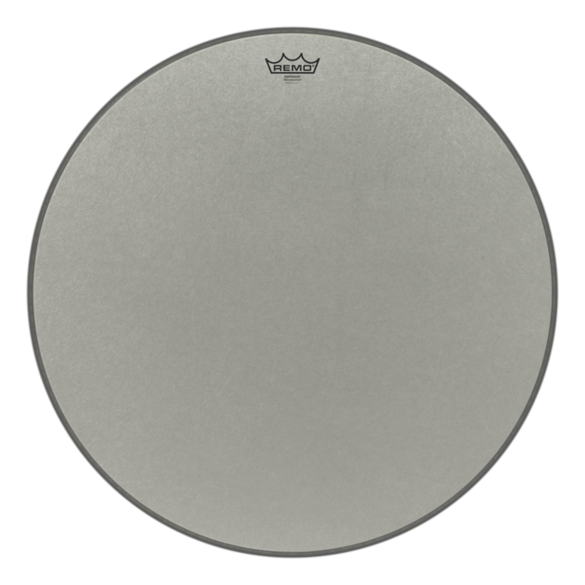 Remo - BB-1220-00- - Bass Drum, Emperor, Smooth White, 20" Diameter