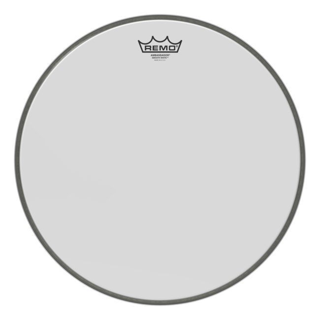 Remo - BR-1222-CH- - **Special Order**, Bass Drum, Ambassador, Smooth White, 22" Diameter, Center Hole