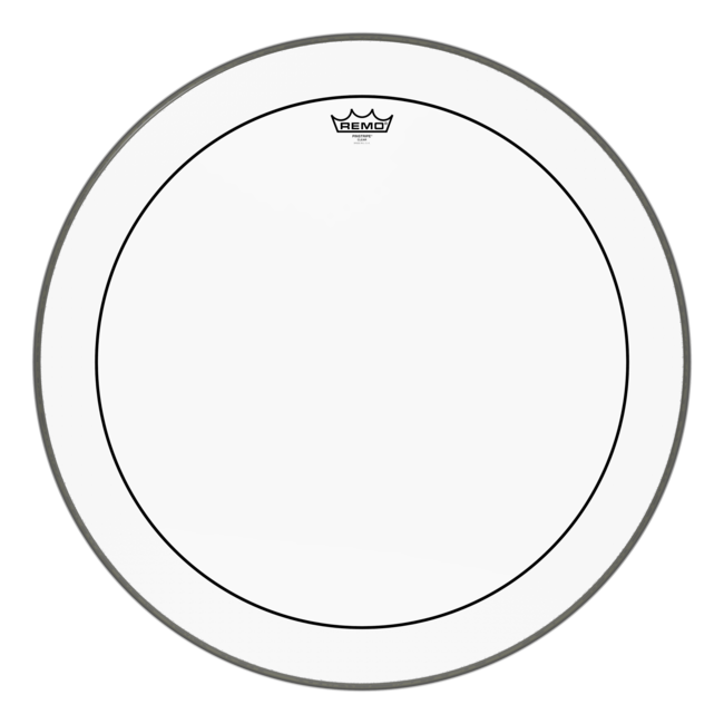 Remo - PS-1118-00- - Bass Drum, Pinstripe, Coated, 18" Diameter