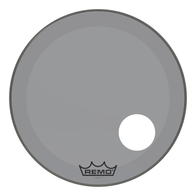 Remo - P3-1324-CT-YE - Bass Drum, Powerstroke 3, Colortone, 24" Diameter, Yellow