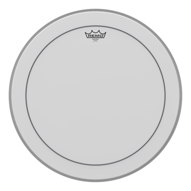 Remo - PS-1122-00- - Bass Drum, Pinstripe, Coated, 22" Diameter