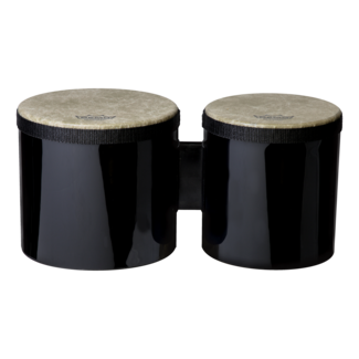 Remo Remo - BG-5300-52- - Bongo, Drum, Pre-Tuned, 6"/7" X 6.5", Skyndeep, Fiberskyn, Red