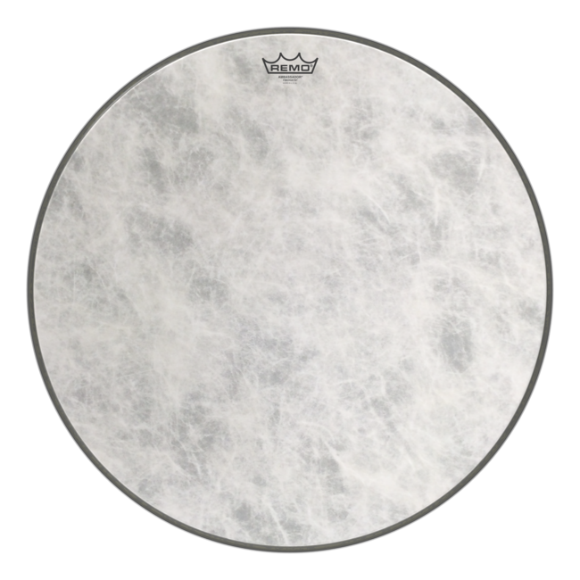 Remo - FA-1526-00- - Bass Drum, Ambassador, Fiberskyn, 26" Diameter