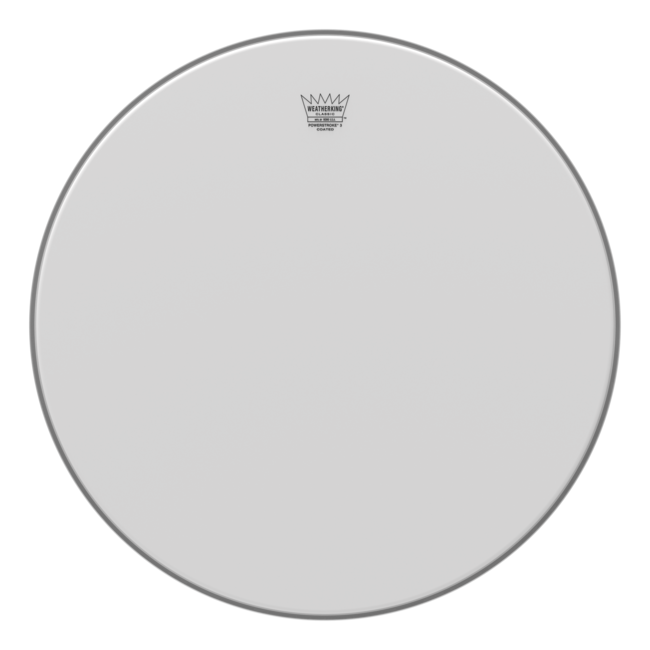 Remo - CS-1318-10- - Bass Drum, Controlled Sound, Clear, 18" Diameter, Black Dot On Top