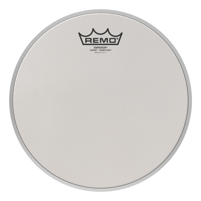 Remo - BE-0812-MP- - Batter, Crimplock, Emperor, Suede, 12" Diameter