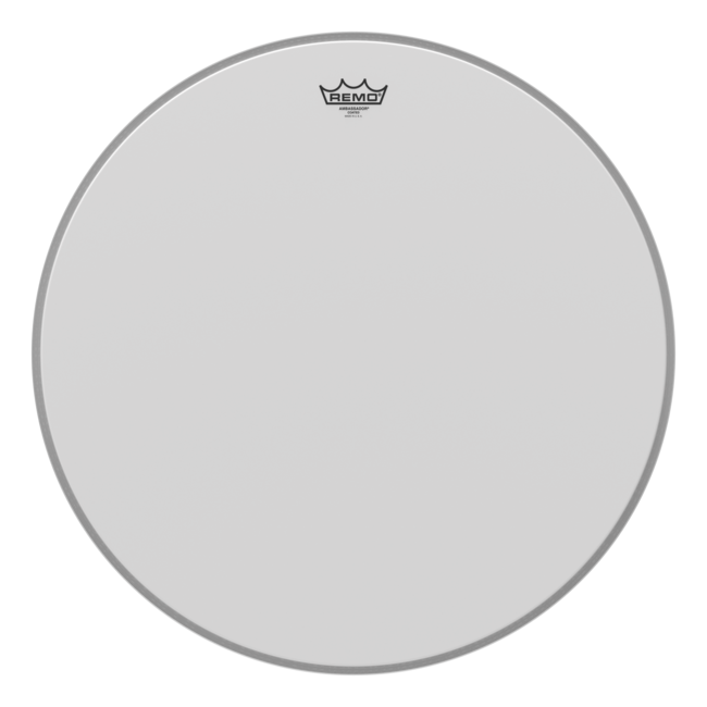Remo - BR-1126-00- - Bass Drum, Ambassador, Coated, 26" Diameter