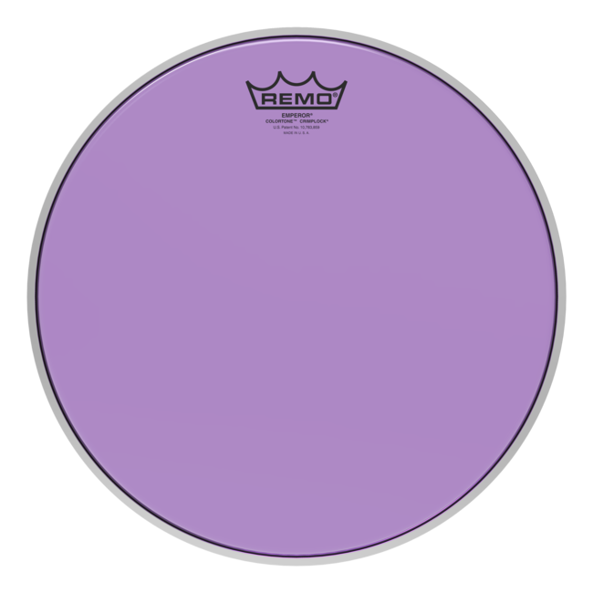 Remo - BE-0313-CT-RDMP - Batter, Emperor, Colortone, Crimplock, 13" Diameter, Red