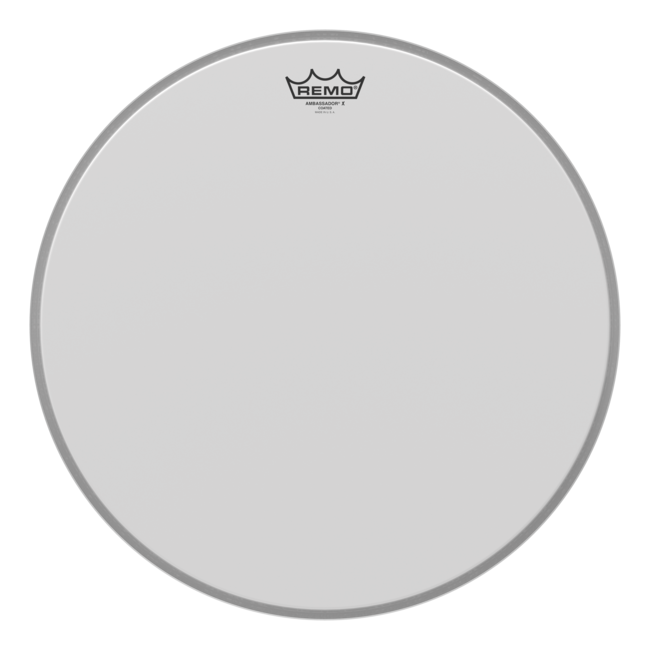 Remo - AX-1120-00- - **Special Order**, Bass Drum, Ambassador X, Coated, 20'' Diameter