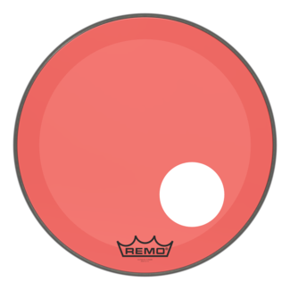 Remo Remo - P3-1320-CT-SM - Bass Drum, Powerstroke 3, Colortone, 20" Diameter, Smoke