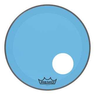 Remo Remo - P3-1320-CT-GN - Bass Drum, Powerstroke 3, Colortone, 20" Diameter, Green