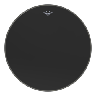 Remo Remo - ES-1026-00- - Bass Drum, Ambassador, Ebony, 26" Diameter