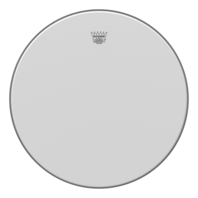 Remo - CL-1122-P3- - Bass Drum, Classic, Powerstroke 3, Coated, 22" Diameter, No Stripe