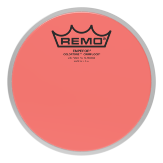 Remo Remo - BE-0306-CT-YEMP - Batter, Emperor, Colortone, Crimplock, 6" Diameter, Yellow
