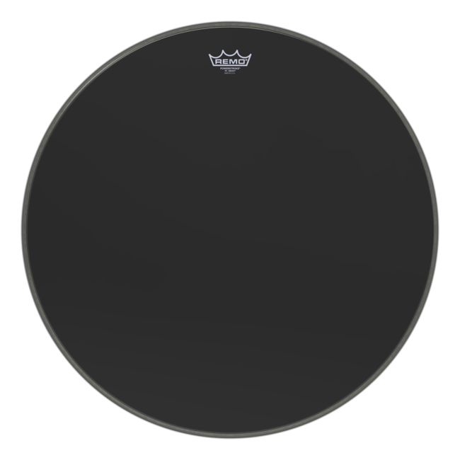 Remo - P3-1518-FA- - Bass Drum, Powerstroke 3, Fiberskyn, Ambassador, 18" Diameter