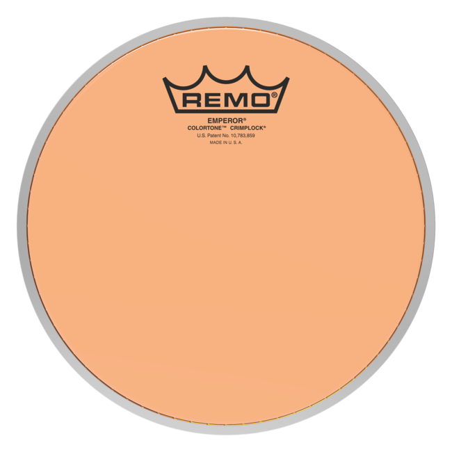 Remo - BE-0308-CT-PUMP - Batter, Emperor, Colortone, Crimplock, 8" Diameter, Purple