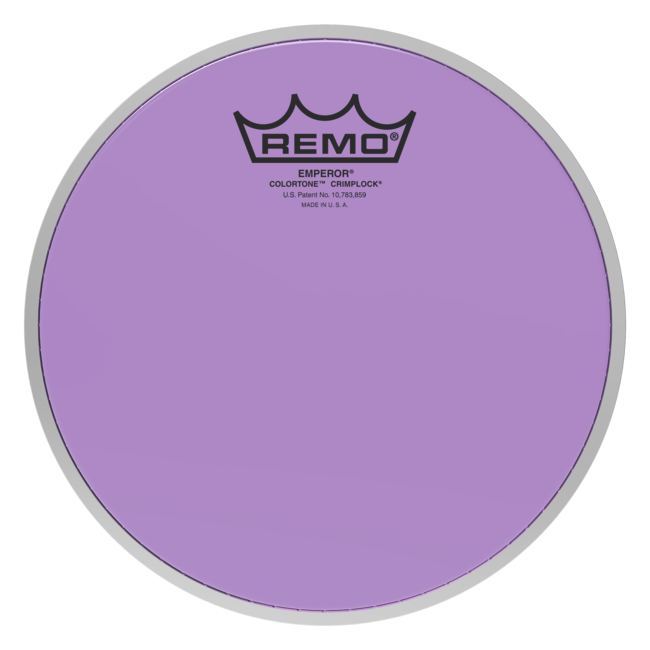 Remo - BE-0308-CT-RDMP - Batter, Emperor, Colortone, Crimplock, 8" Diameter, Red