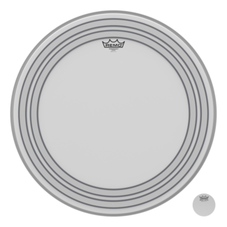 Remo Remo - PW-1123-00- - Bass Drum, Powersonic, Coated, 23" Diameter