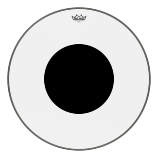 Remo Remo - BB-1828-ES- - Bass Drum, Emperor, Black Suede, 28" Diameter