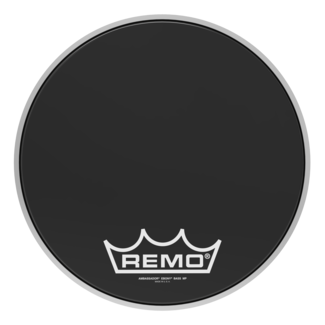 Remo Remo - ES-1016-00- - **Special Order**, Bass Drum, Ambassador, Ebony, 16" Diameter