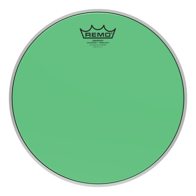 Remo - BE-0312-CT-OGMP - Batter, Emperor, Colortone, Crimplock, 12" Diameter, Orange