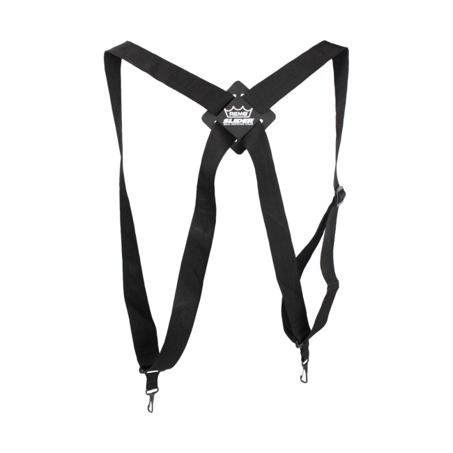 Remo - HK-5045-70- - Dual Slider Percussion Strap, 130" Length (Long), Black