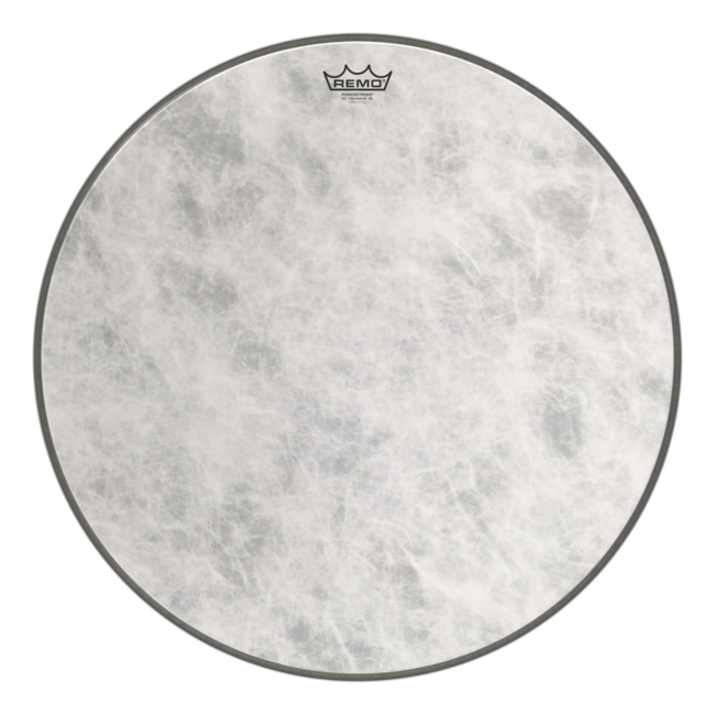 Remo - P3-1526-FA- - Bass Drum, Powerstroke 3, Fiberskyn, Ambassador, 26" Diameter