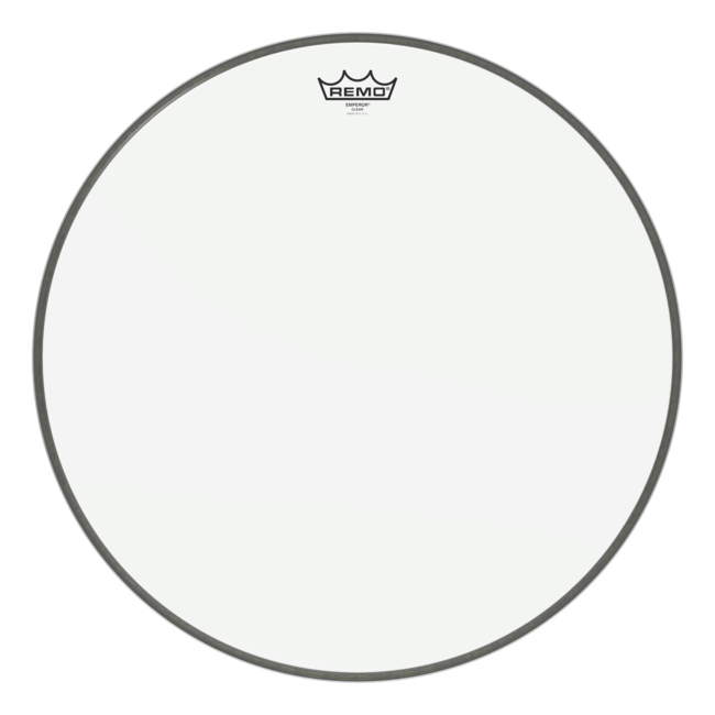 Remo - BB-1322-00- - Bass Drum, Emperor, Clear, 22" Diameter