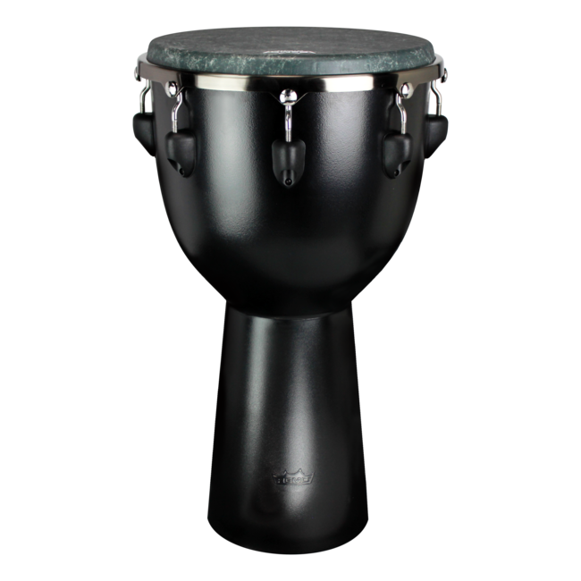 Remo - SS-0375-81- - **Remo Asia**, Drum, Finger Clapper, 3.75", Molded Base, 'Taketina' Graphic